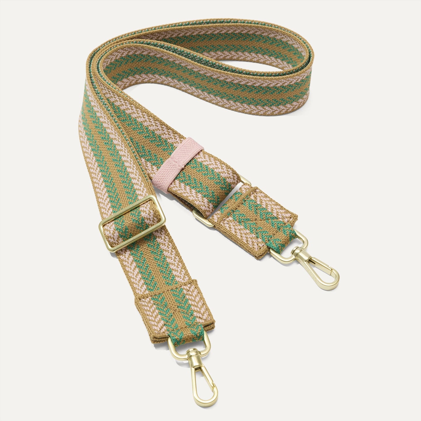 Rothy's Crossbody Strap in Earthy Chevron