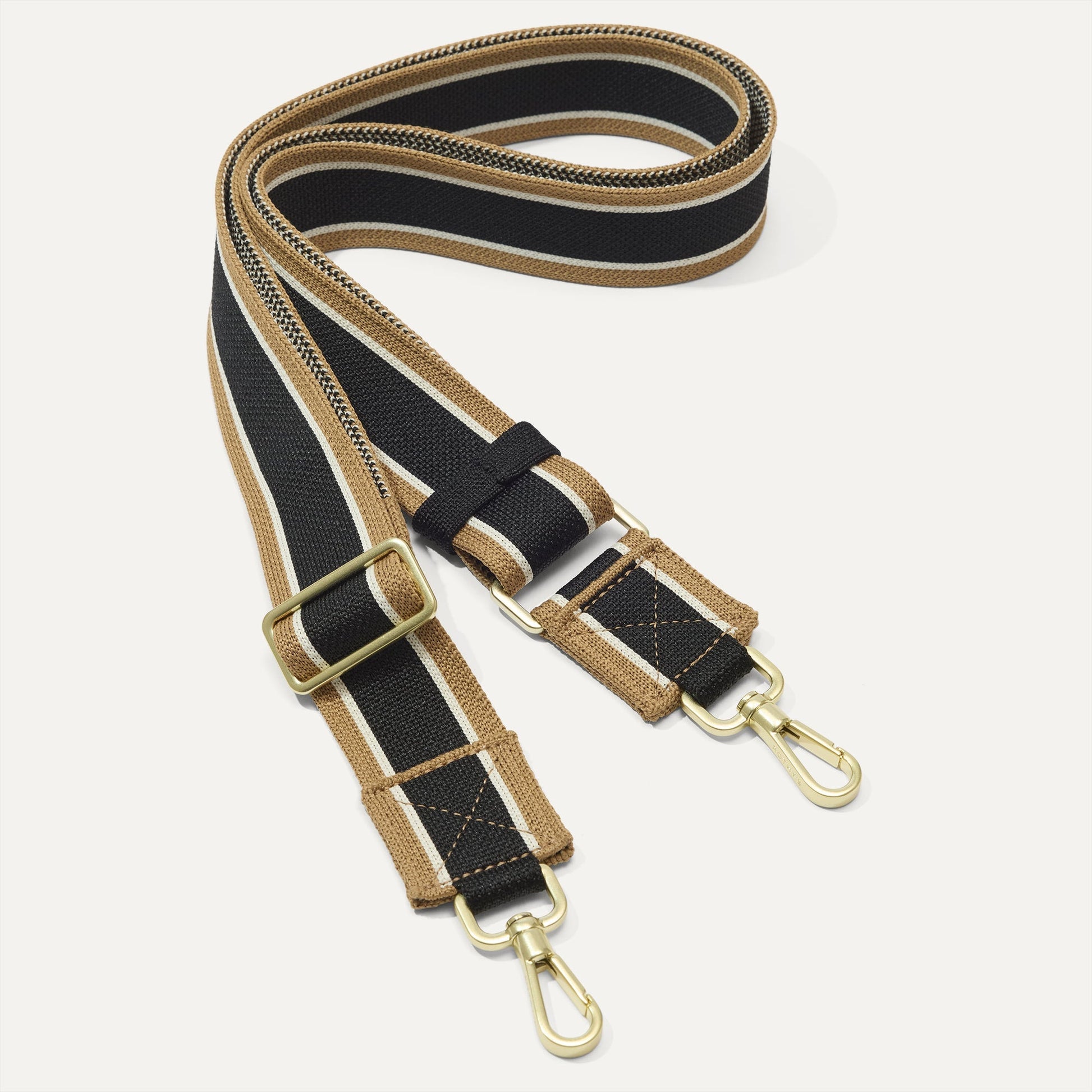 Rothy's Crossbody Strap in Khaki Stripe