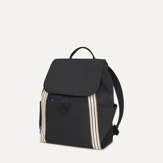 Rothy's Lightweight Travel Cinch Backpack in Ink