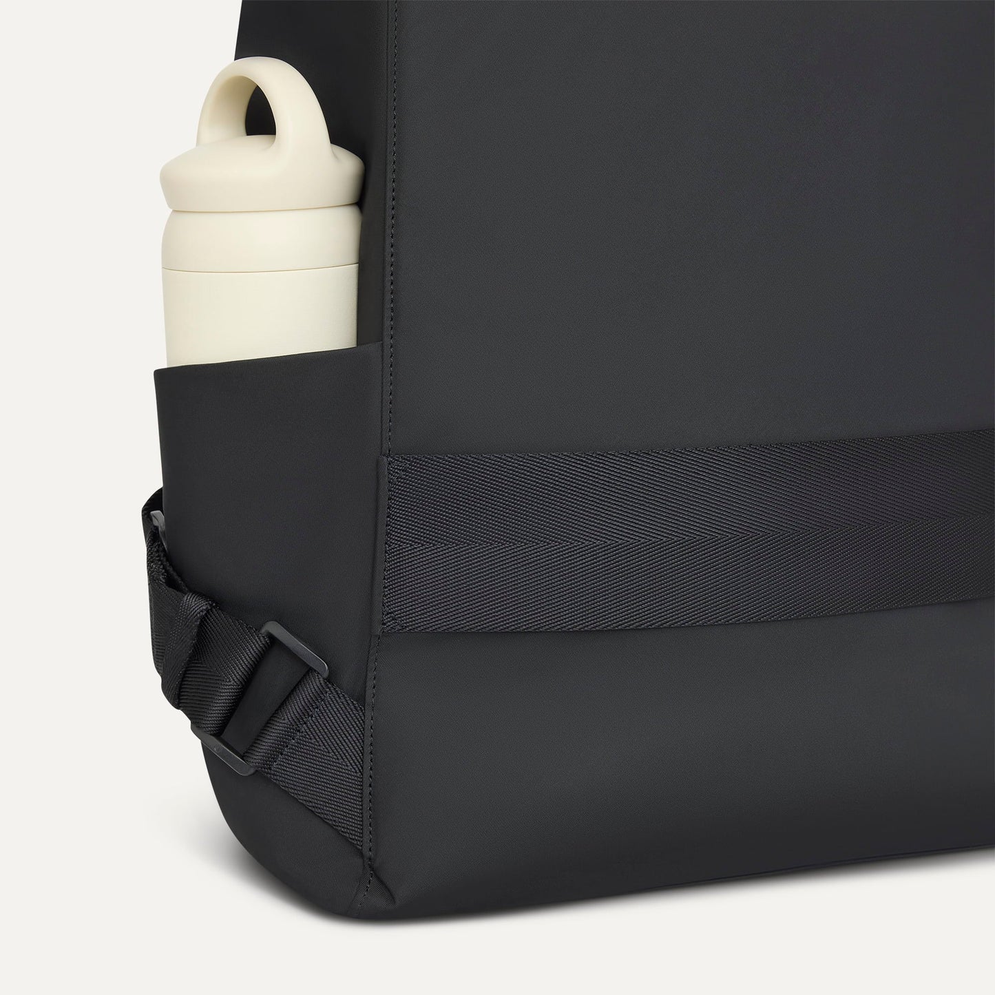 Rothy's Lightweight Travel Cinch Backpack in Ink