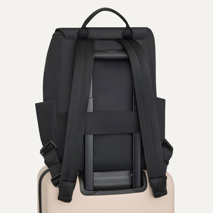 Rothy's Lightweight Travel Cinch Backpack in Ink