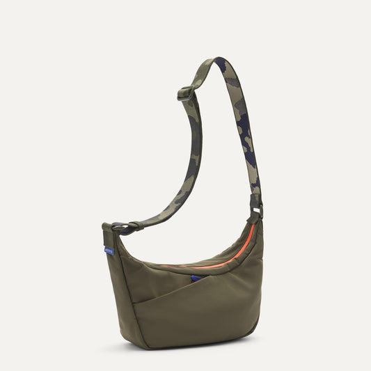 Rothy's Lightweight Travel Sling Bag in Forest