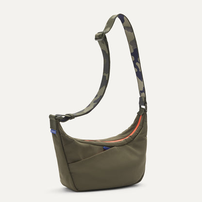 Rothy's Lightweight Travel Sling Bag in Forest