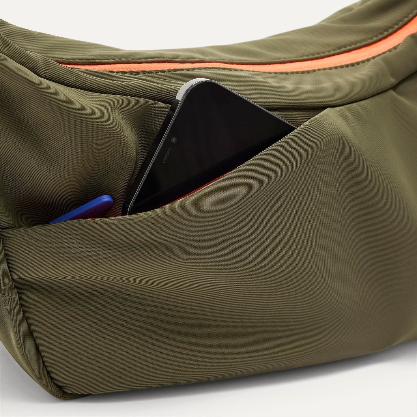 Rothy's Lightweight Travel Sling Bag in Forest