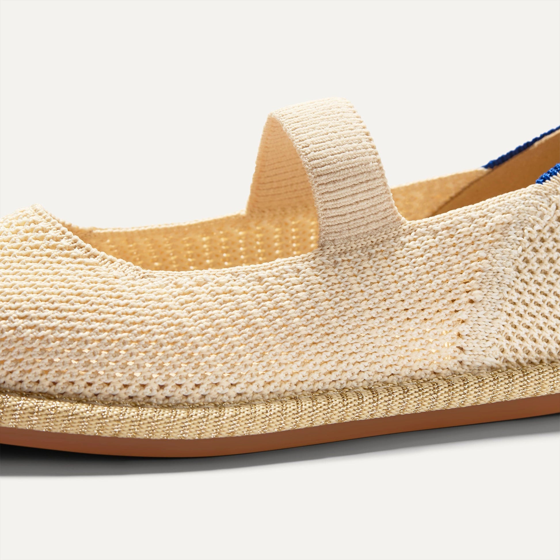 Rothy's Girls' Mini Mary Jane in Opal Raffia-Knit
