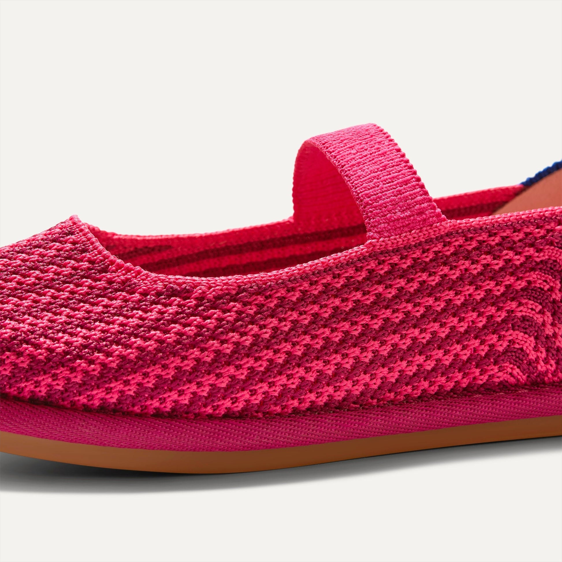 Rothy's Girls' Mini Mary Jane in Raspberry Stripe