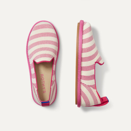 Rothy's The Mini Loafer in Sorbet Stripe