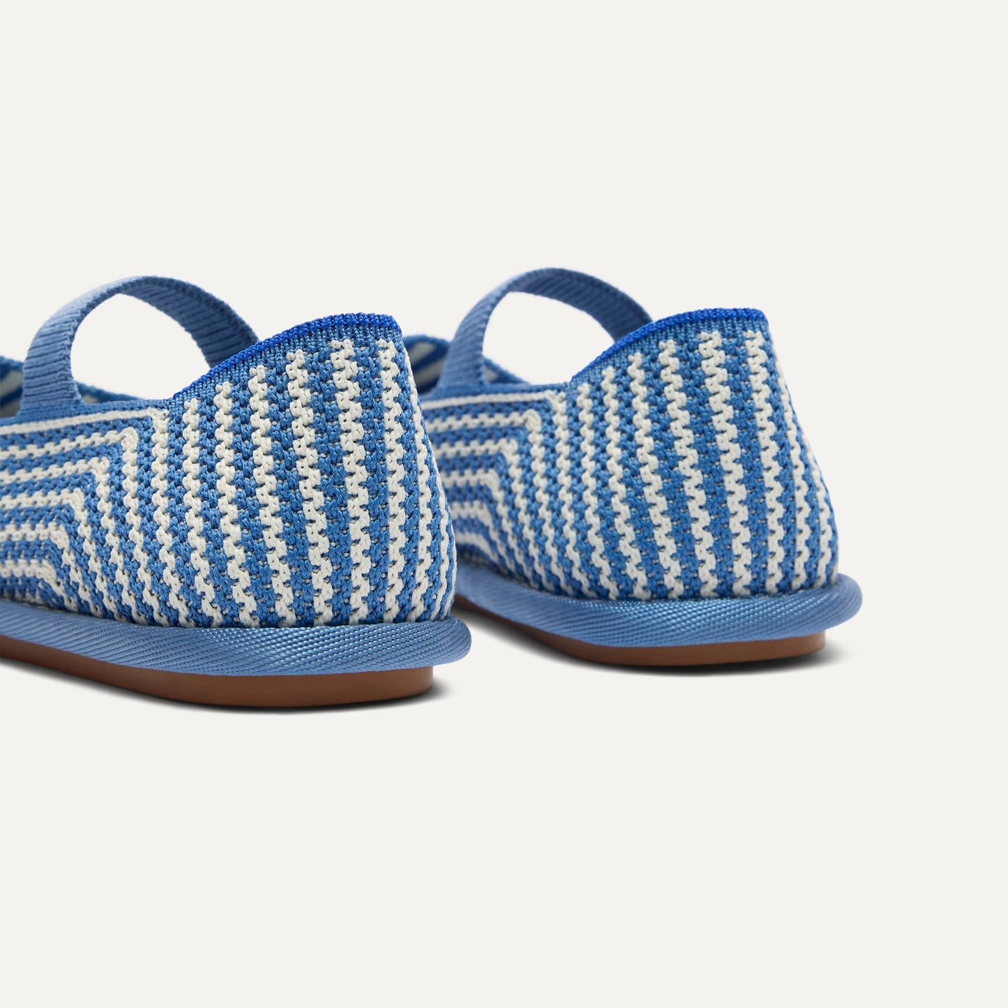 Rothy's Girls' Mini Mary Jane in Blueberry Stripe
