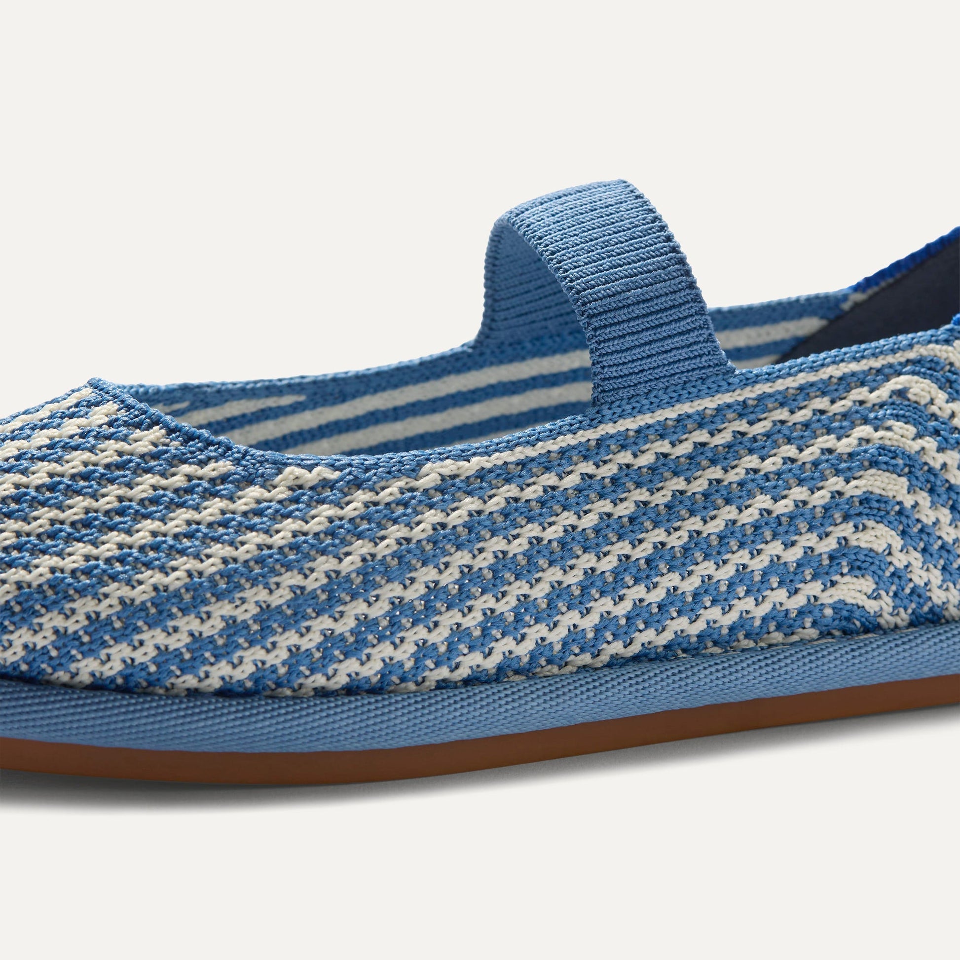 Rothy's Girls' Mini Mary Jane in Blueberry Stripe