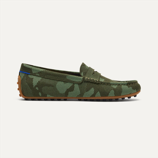 Rothy's The Men's Daily Driver in Forest Camo