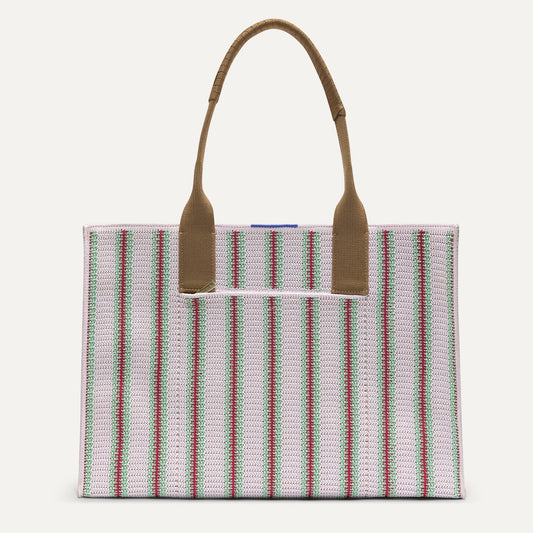 Rothy's The Classic Tote in Watermelon Market Stripe