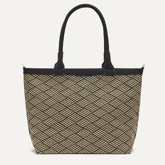 Rothy's The Lightweight Zipper Tote in Polar Zig Zag