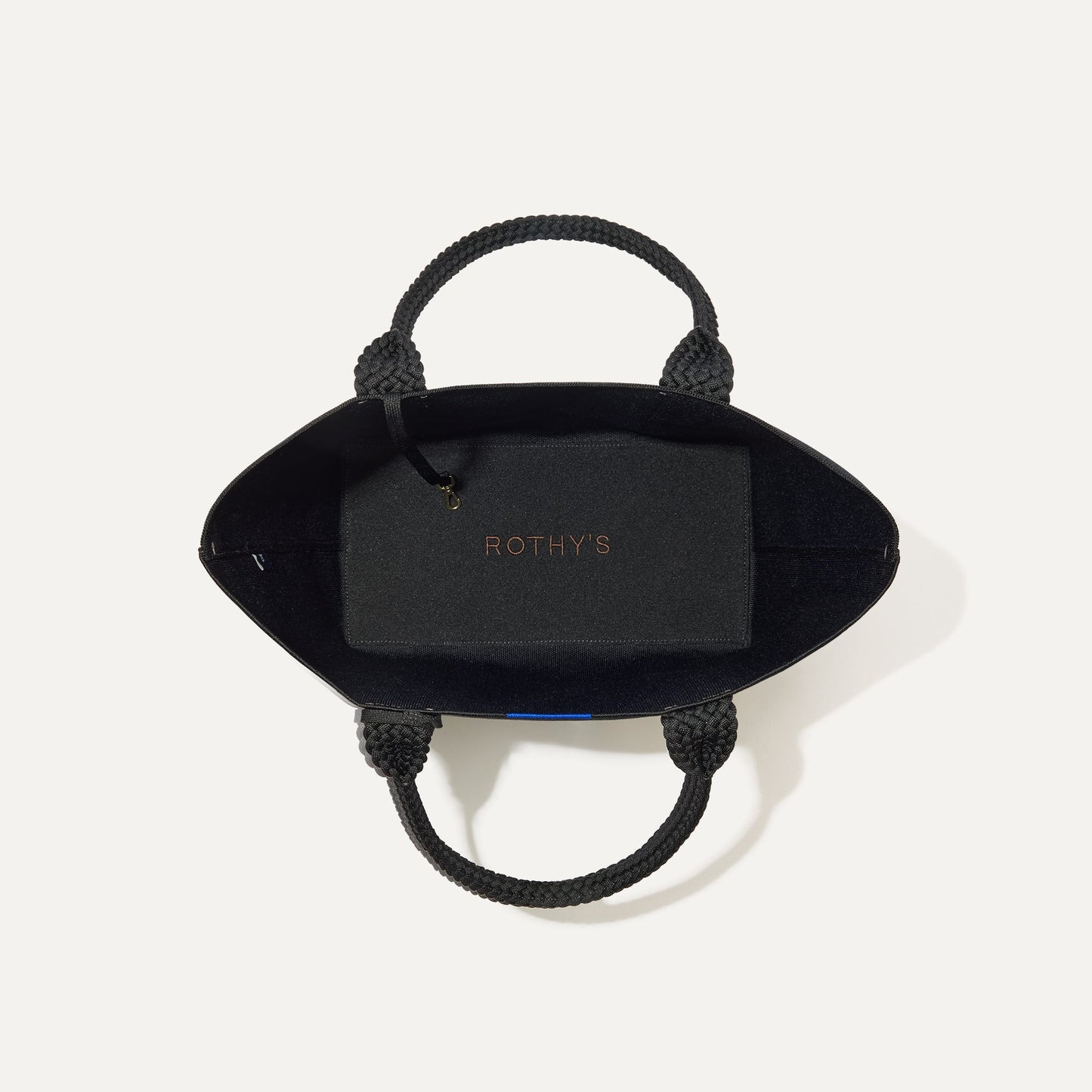 Rothy's The Lightweight Tote in Black Licorice