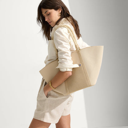 Rothy's Women's Beach Bag in Meringue