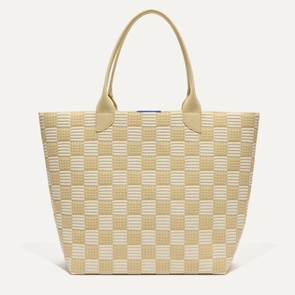 Rothy's The Lightweight Tote in Checker Sand