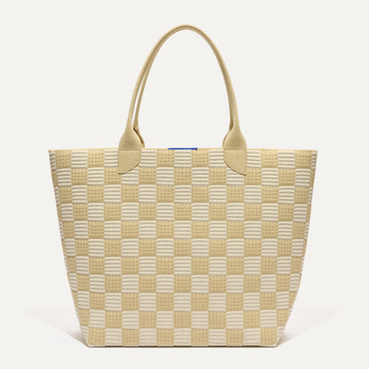 Rothy's The Lightweight Tote in Checker Sand