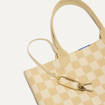 Rothy's The Lightweight Tote in Checker Sand