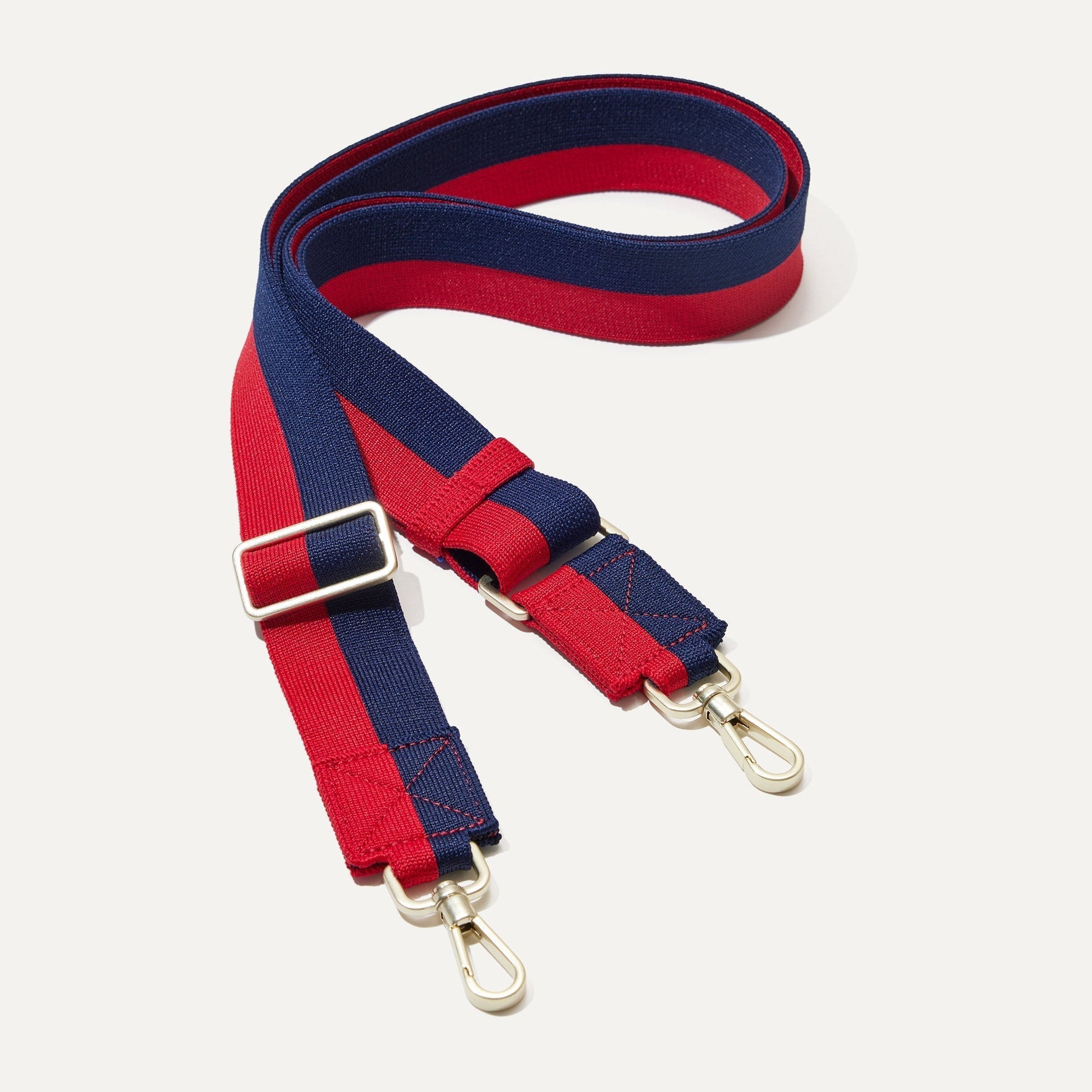 Rothy's Crossbody Strap in Navy and Red