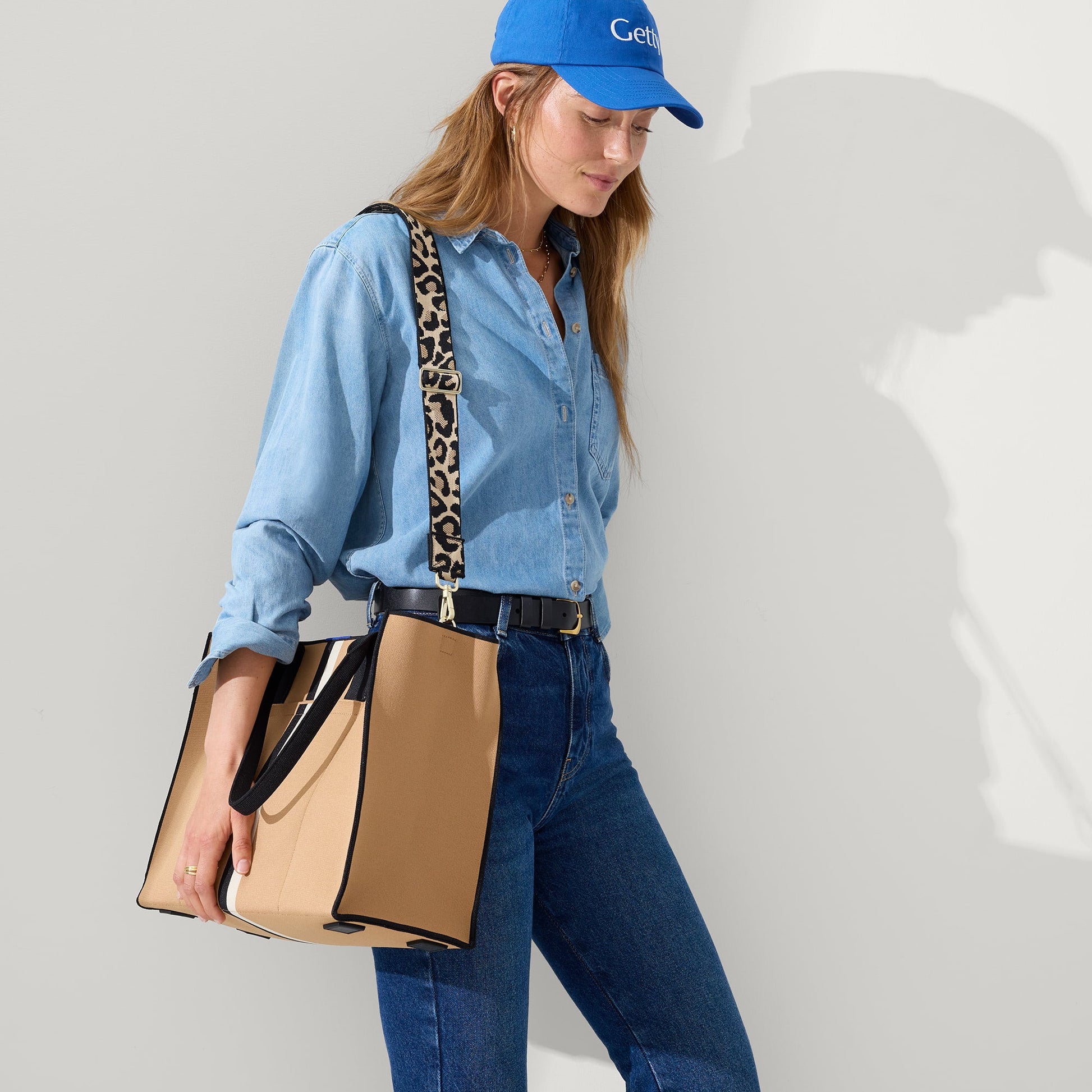 Rothy's Crossbody Strap in Desert Cat