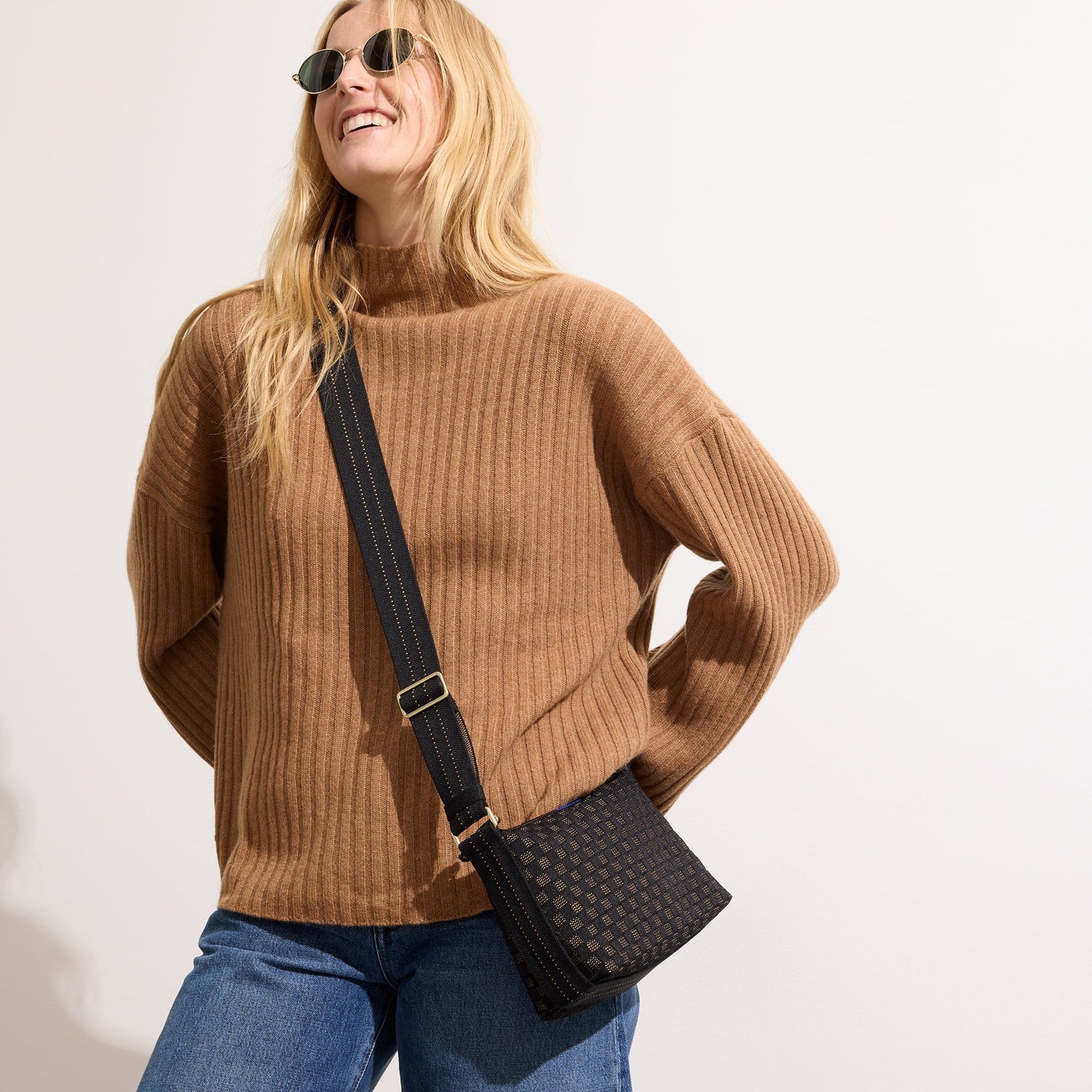 Rothy's The Casual Crossbody in Night Song