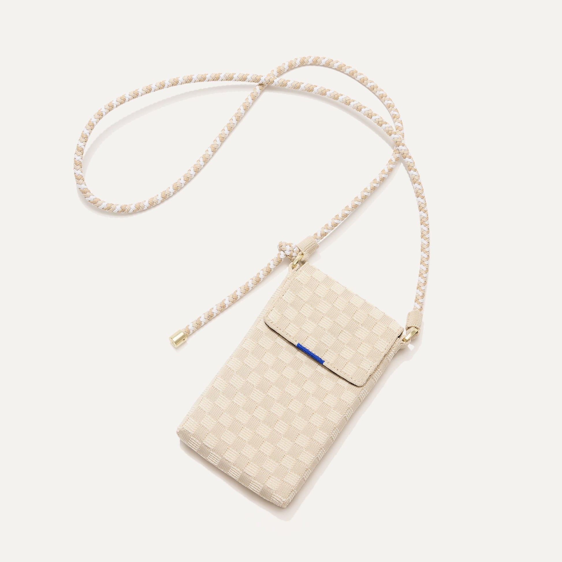 Rothy's The Phone Crossbody in White Sand