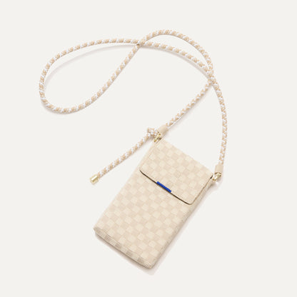 Rothy's The Phone Crossbody in White Sand