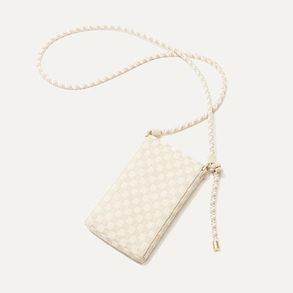 Rothy's The Phone Crossbody in White Sand