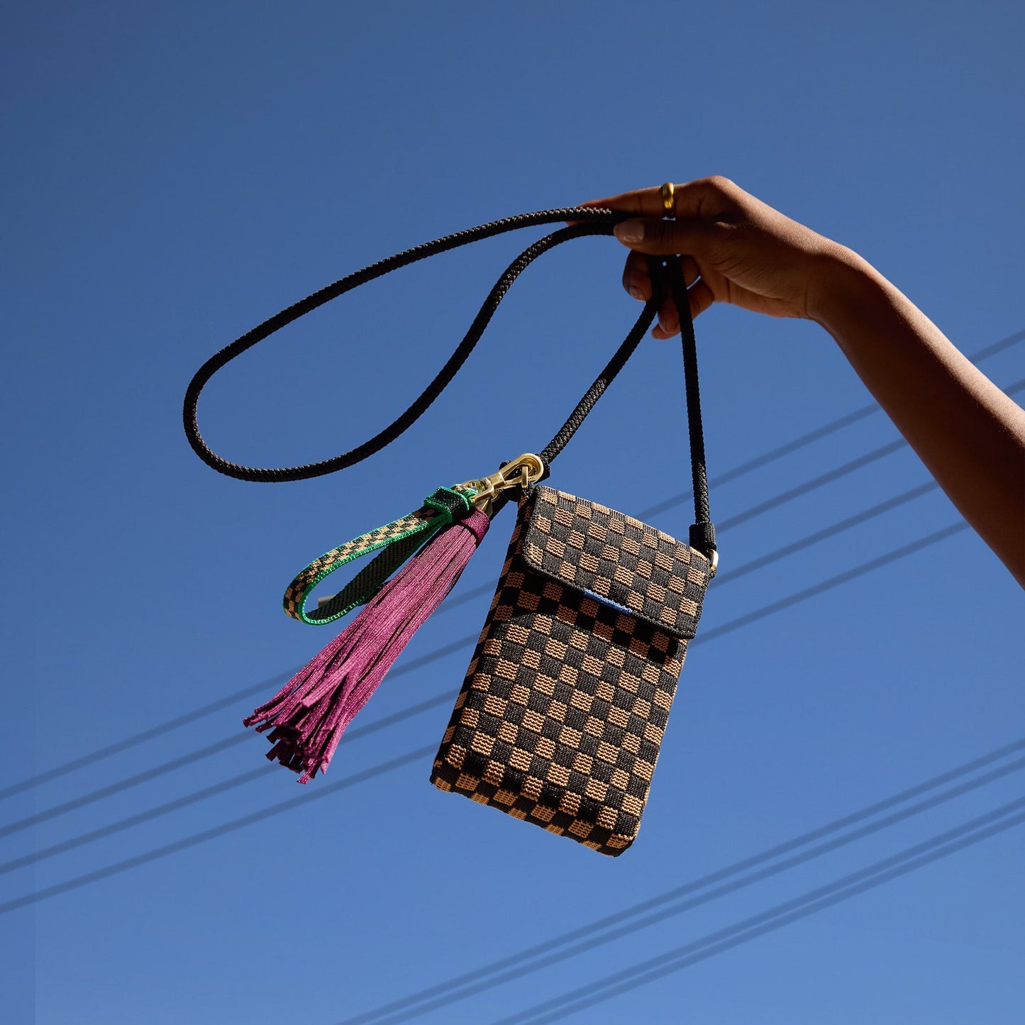 Rothy's The Phone Crossbody in Midnight Song
