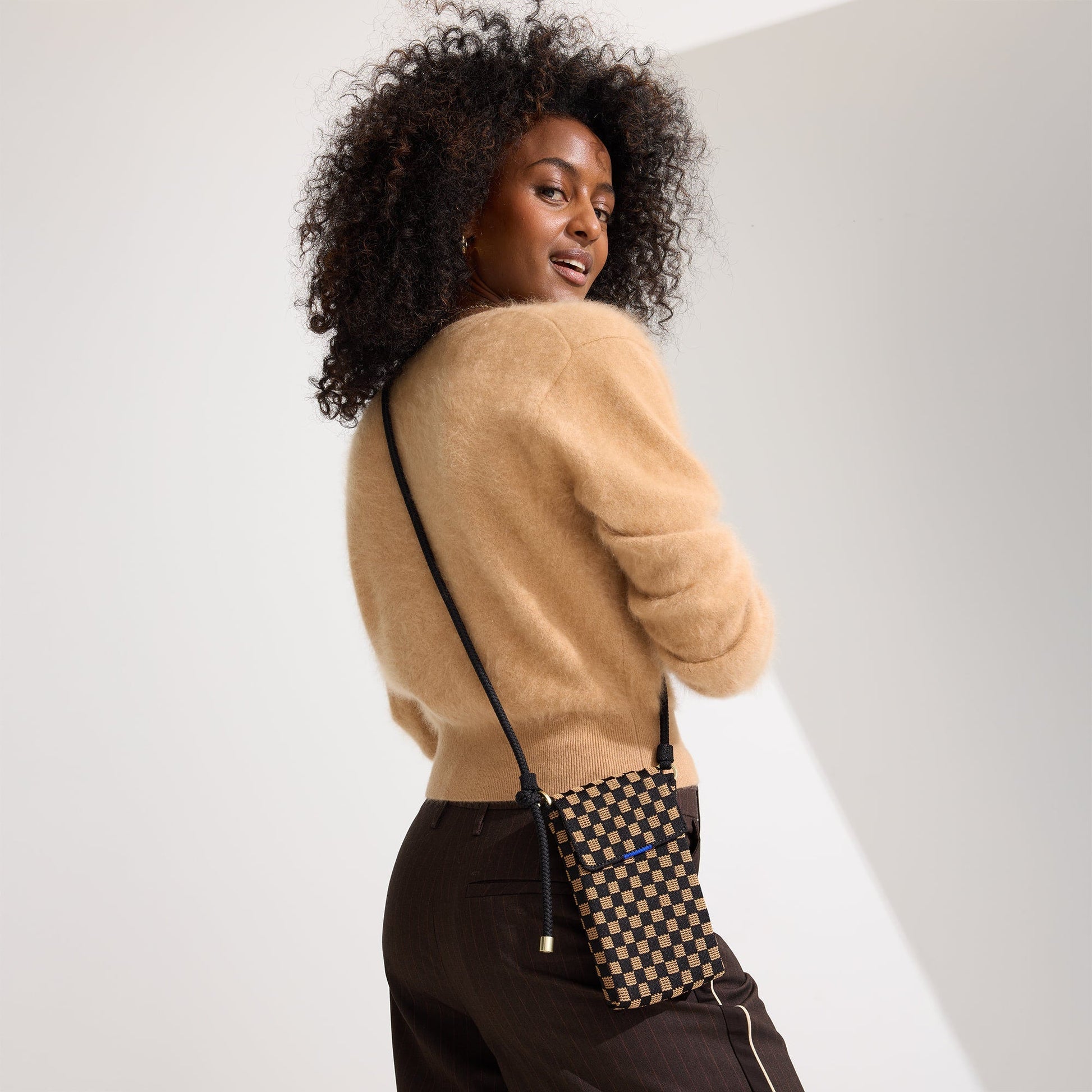 Rothy's The Phone Crossbody in Midnight Song