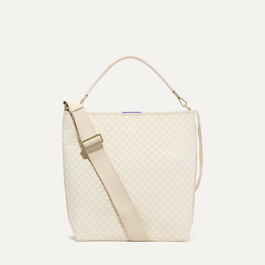 Rothy's The Bucket Bag in White Sand