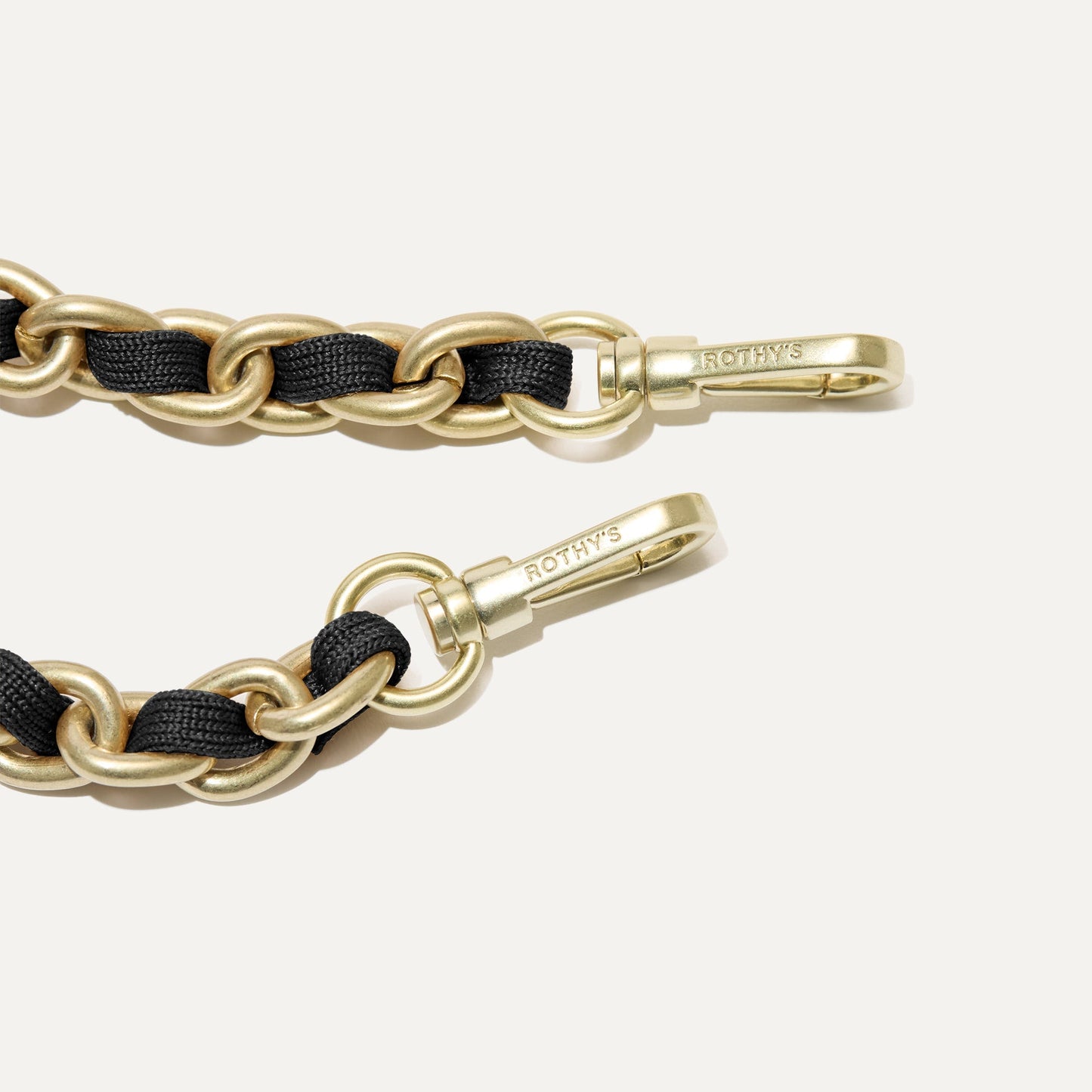 Rothy's Crossbody Strap in Black Chain
