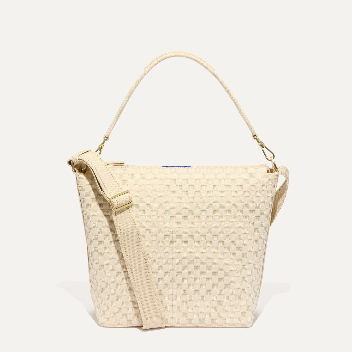 Rothy's The Mini Zip Bucket in White Sand