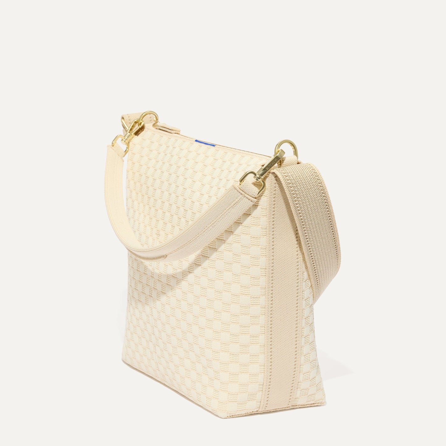 Rothy's The Mini Zip Bucket in White Sand