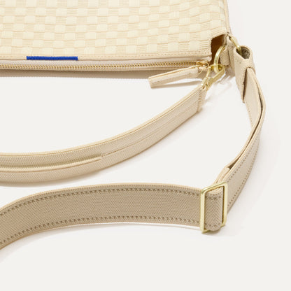 Rothy's The Mini Zip Bucket in White Sand