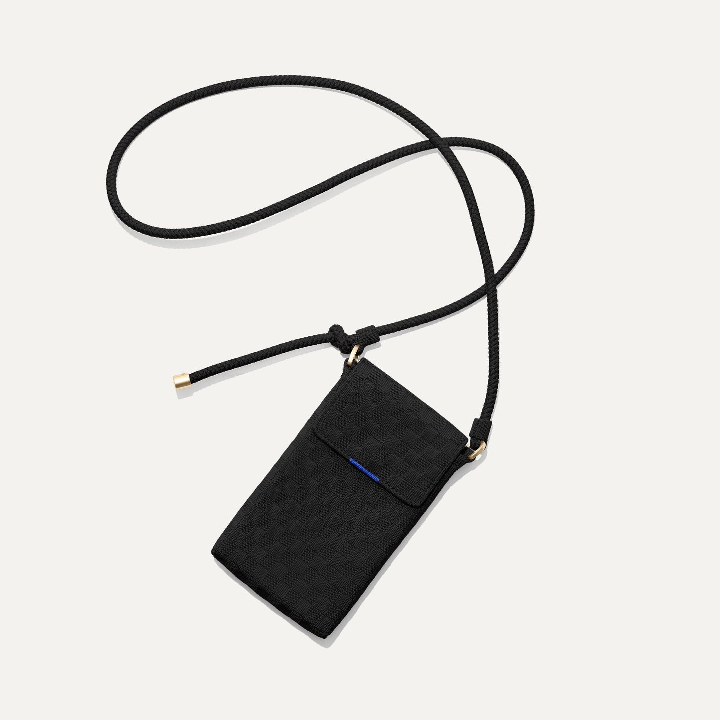 Rothy's The Phone Crossbody in Black Sand