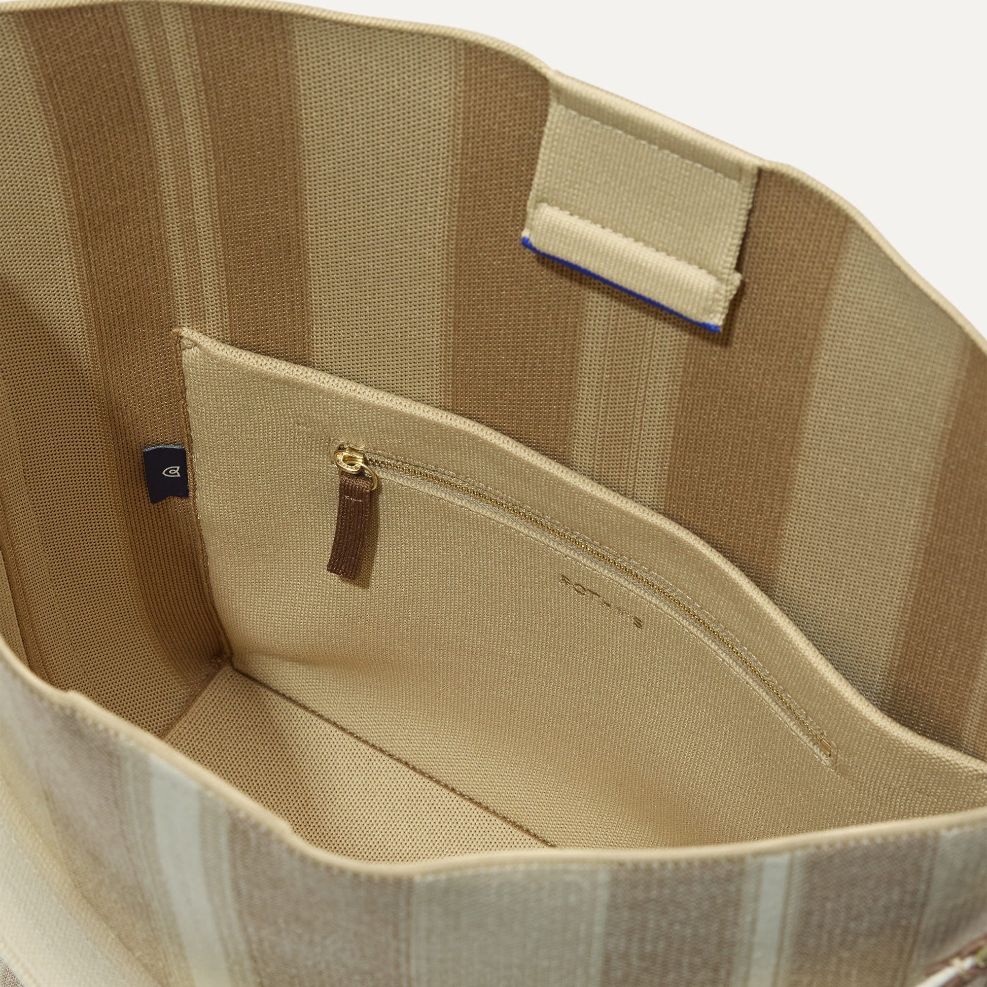 Rothy's The Bucket Bag in Oat Latte