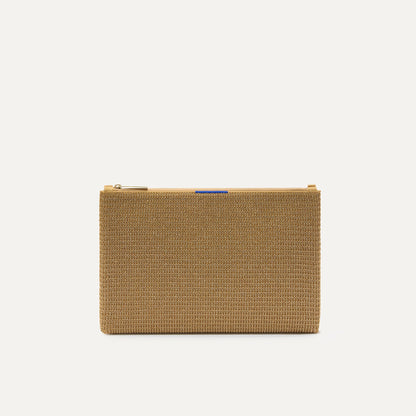 Rothy's The Convertible Clutch in Glitzy Gold