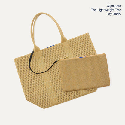 Rothy's The Convertible Clutch in Glitzy Gold