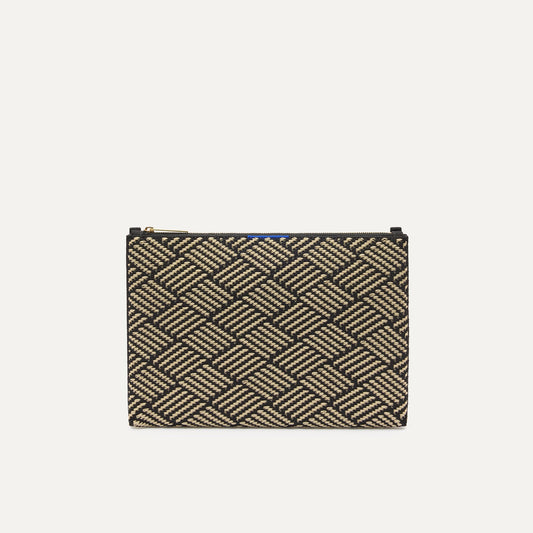 Rothy's The Convertible Clutch in Polar Zig Zag