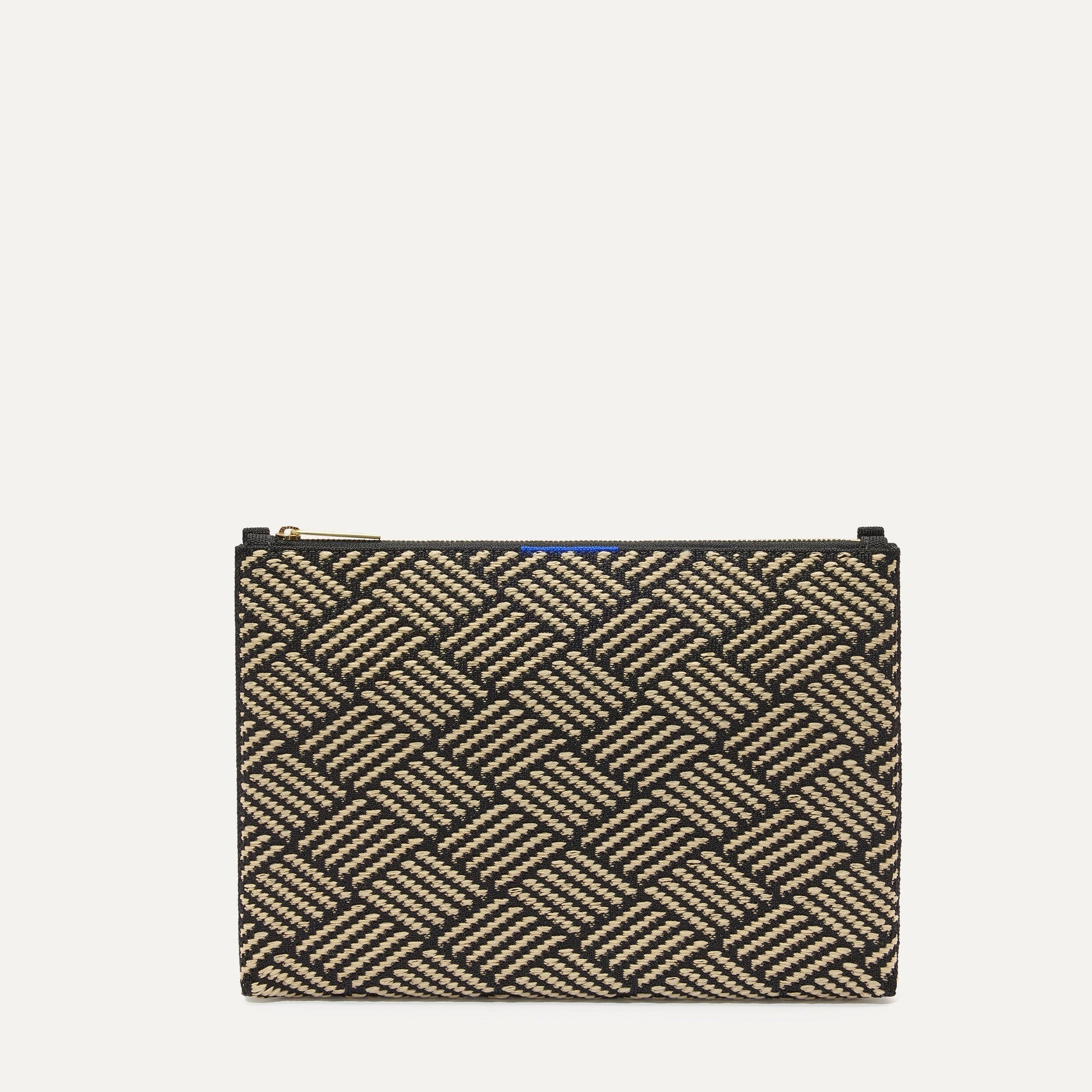 Rothy's The Convertible Clutch in Polar Zig Zag