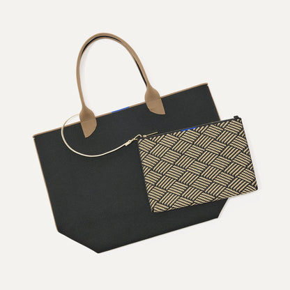 Rothy's The Convertible Clutch in Polar Zig Zag