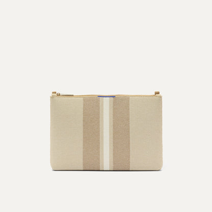Rothy's The Convertible Clutch in Oat Latte