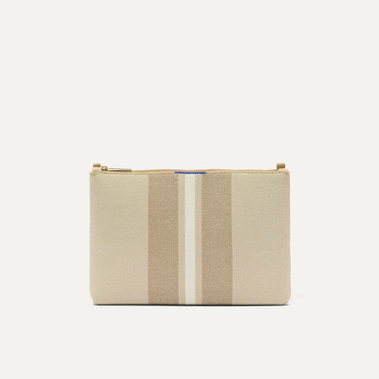 Rothy's The Convertible Clutch in Oat Latte