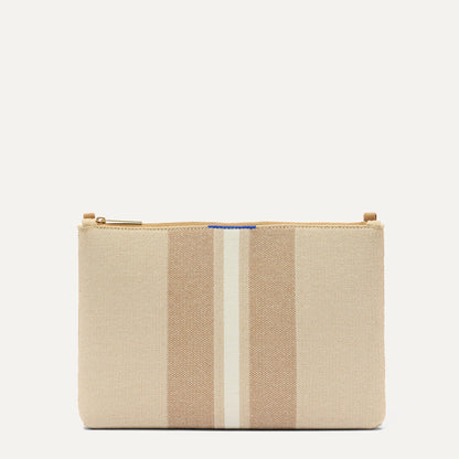 Rothy's The Convertible Clutch in Oat Latte