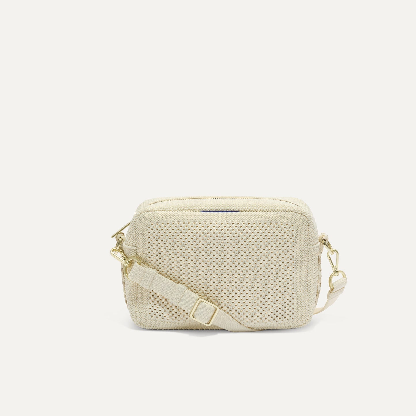 Rothy's The Crossbody Camera Bag in Cream Twist Open-Knit