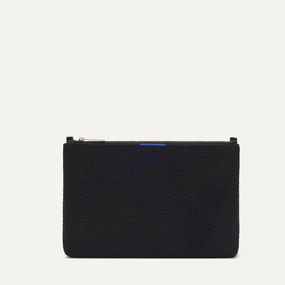 Rothy's The Convertible Clutch in Black Espresso Open-Knit