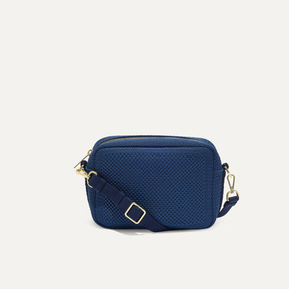 Rothy's The Crossbody Camera Bag in Lagoon Open-Knit