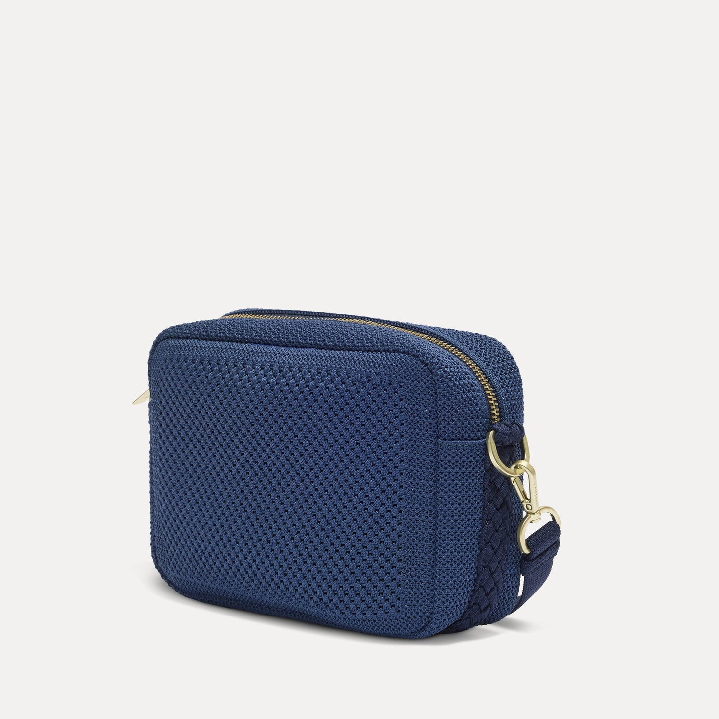Rothy's The Crossbody Camera Bag in Lagoon Open-Knit