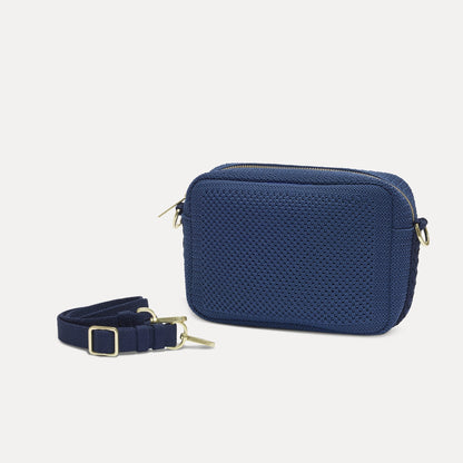Rothy's The Crossbody Camera Bag in Lagoon Open-Knit