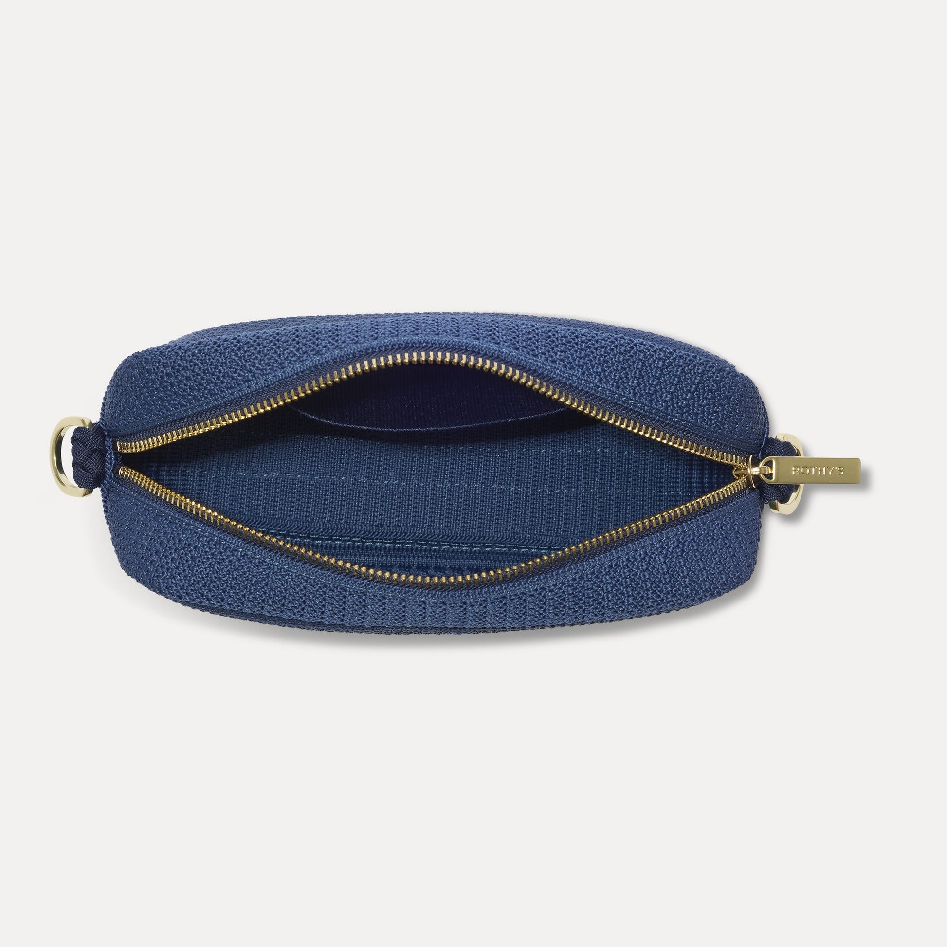 Rothy's The Crossbody Camera Bag in Lagoon Open-Knit